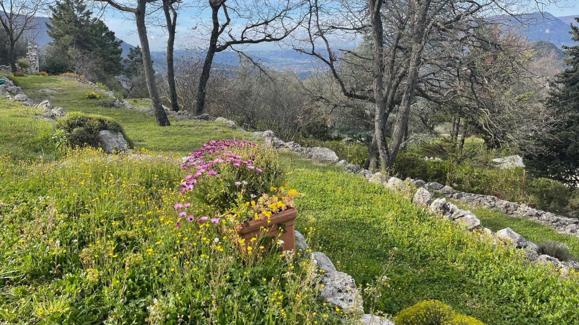 Rez De Jardin, Entre Mer Et Montagne Levens المظهر الخارجي الصورة